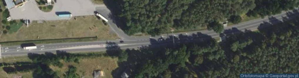 Zdjęcie satelitarne Fotoradar stacjonarny 70 km/h