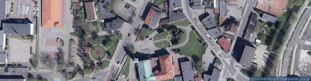 Zdjęcie satelitarne św. Józefa Robotnika