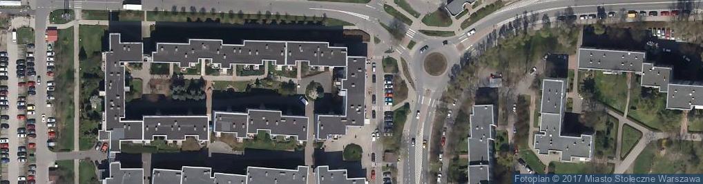 Zdjęcie satelitarne A & A Studio Fryzjersko Kosmetyczne A Nowicka D Nowicki