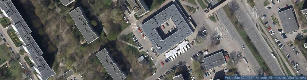 Zdjęcie satelitarne AGA - Monika Hukowska Fryzjer Męski