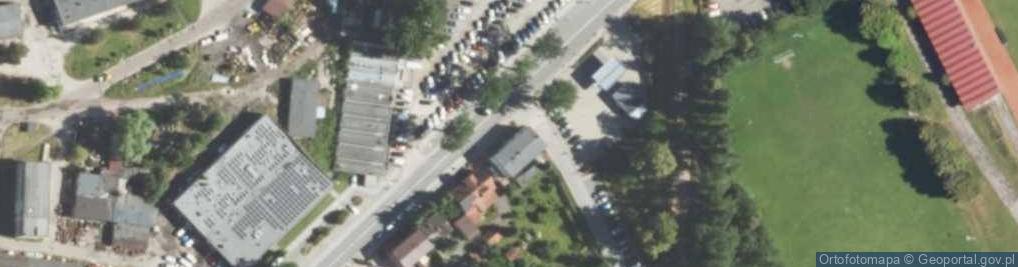 Zdjęcie satelitarne Fryzjerstwo Damskie