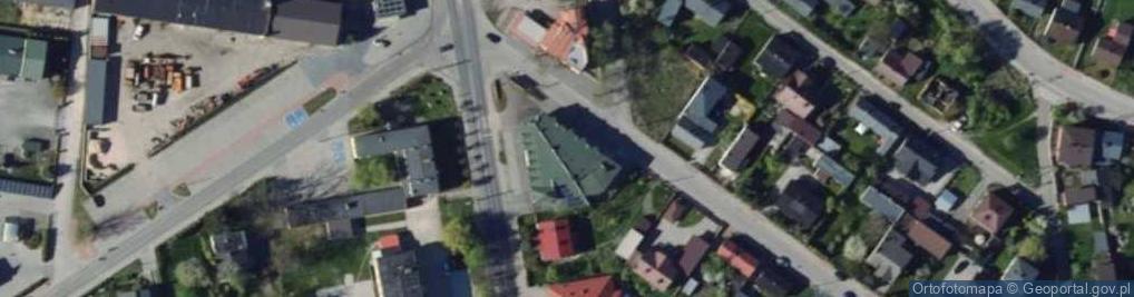 Zdjęcie satelitarne Fryzjerstwo