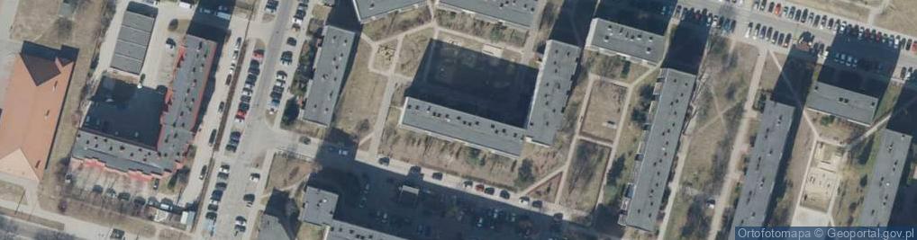 Zdjęcie satelitarne Fryzjerstwo