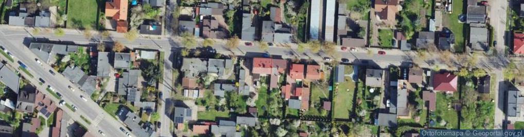 Zdjęcie satelitarne Fryzjerstwo