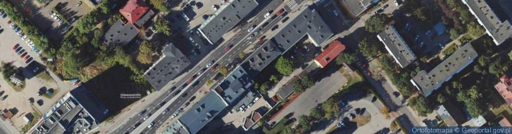 Zdjęcie satelitarne Fryzjerstwo