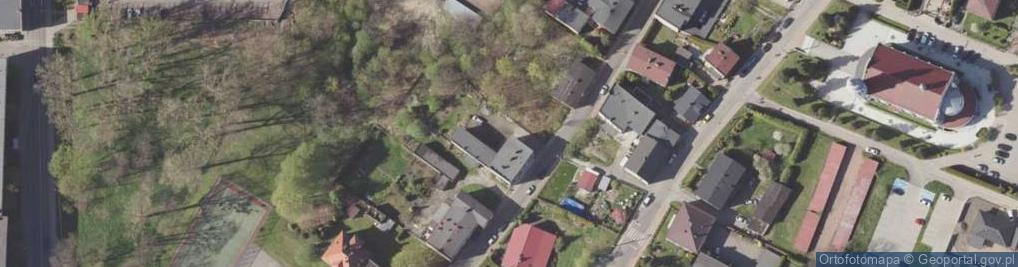 Zdjęcie satelitarne Fryzjerstwo