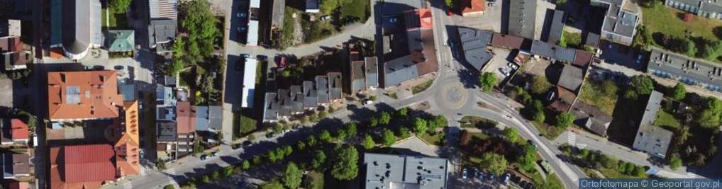 Zdjęcie satelitarne Fryzjer