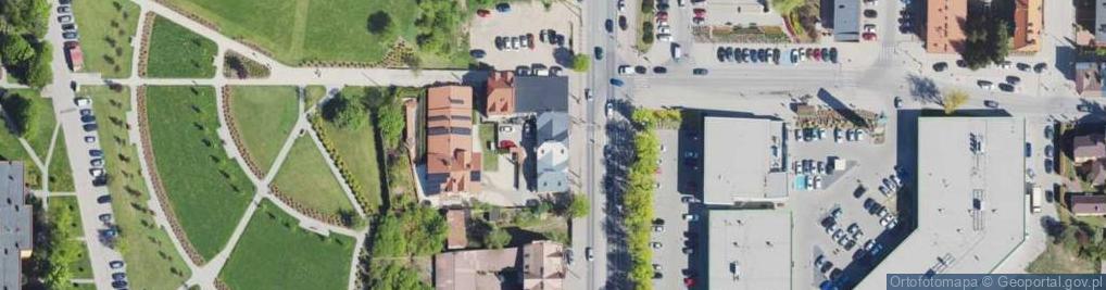 Zdjęcie satelitarne Fryzjer