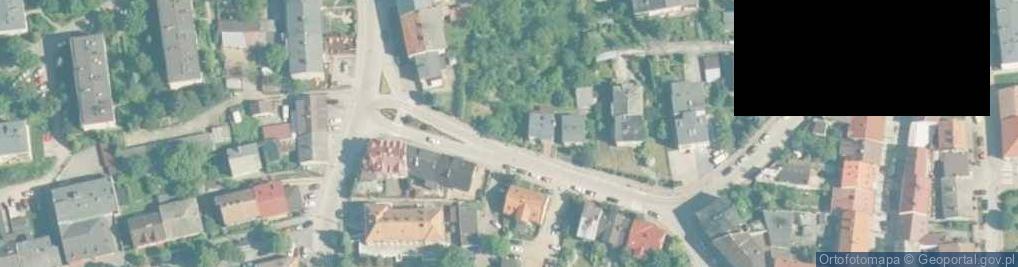 Zdjęcie satelitarne Grześ