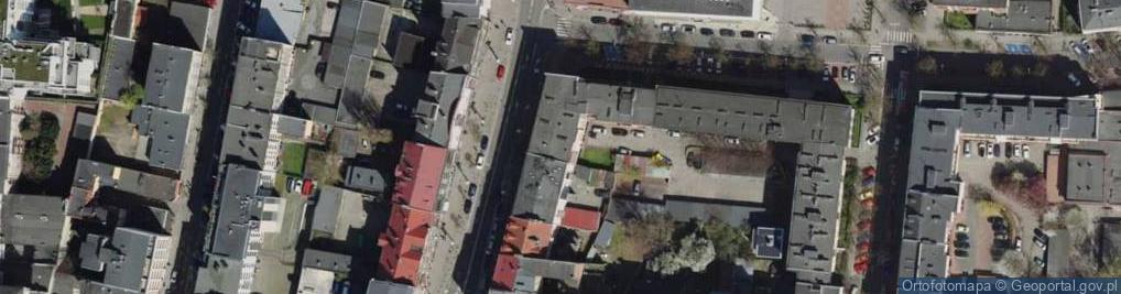 Zdjęcie satelitarne Halina Budzeń Dąbrowska Salon Fryzjersko Kosmetyczny Gracja