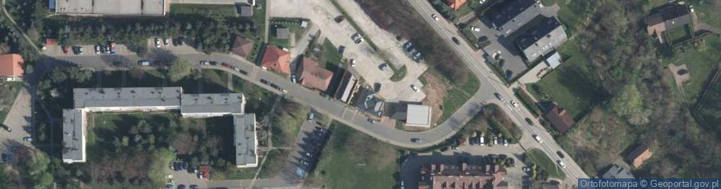 Zdjęcie satelitarne i Vena Salon Fryzjerski II Ubezpieczenia III Auto Części Gregman