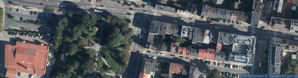 Zdjęcie satelitarne Katarzyna Czepulaniec Asymétrie Fryzjer Damsko-Męski