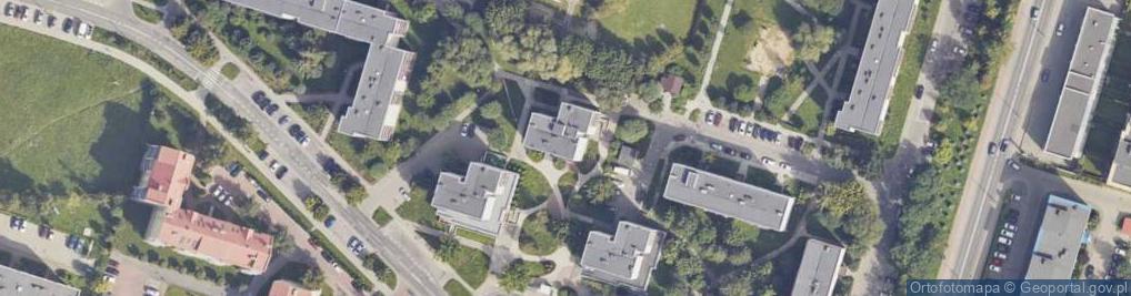 Zdjęcie satelitarne Kulak Ewa Ewa Zakład Fryzjerski