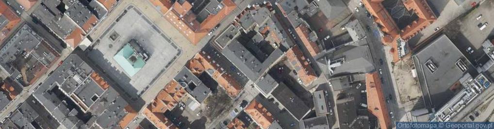 Zdjęcie satelitarne Morawska M Malisz M Różańska K SPC Zakład Fryzjerski