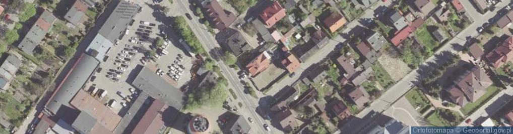 Zdjęcie satelitarne Nowakowska Edyta Zakład Fryzjerski Edyta