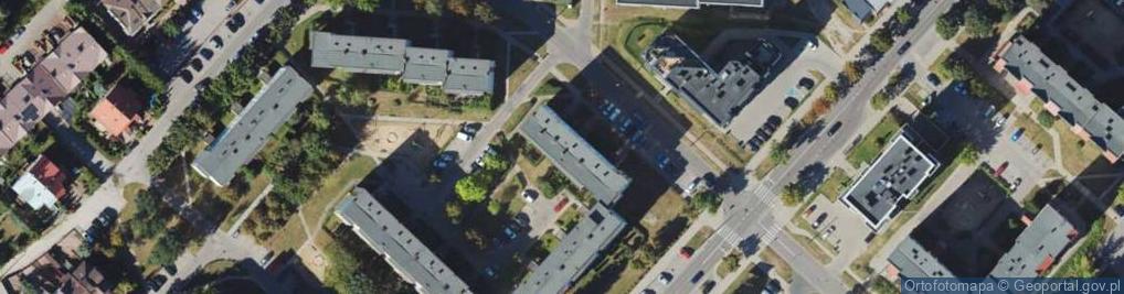 Zdjęcie satelitarne Salon Urody Elka Solarium Fryzjer Elżbieta Agata Misiewicz