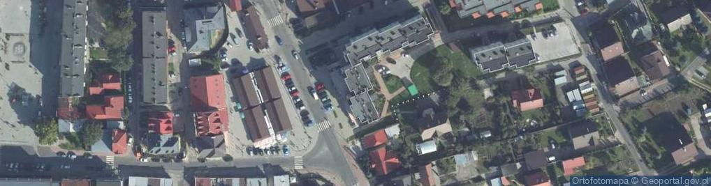 Zdjęcie satelitarne Salonik Fryzjerski Ekstaza