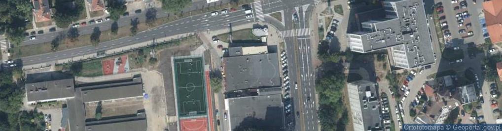 Zdjęcie satelitarne Santos Zakład Fryzjerski Ziółkowska Monika