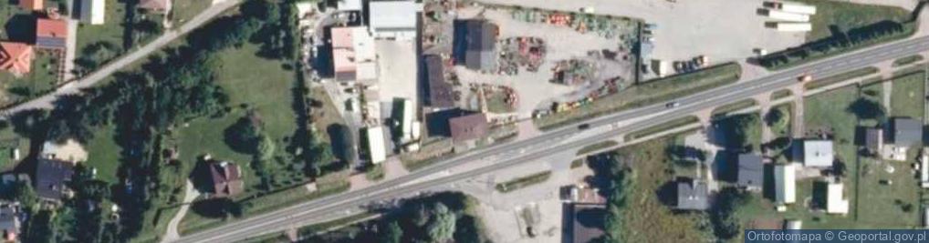 Zdjęcie satelitarne Sebastian Jagła Profesjonalne Usługi Fryzjerskie