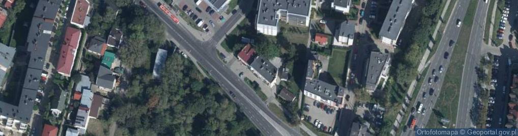 Zdjęcie satelitarne Twenty One Barber Shop Lublin