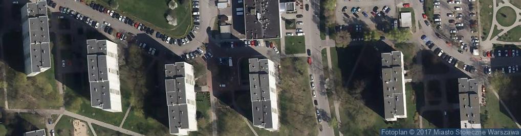 Zdjęcie satelitarne U Danusi i Eli