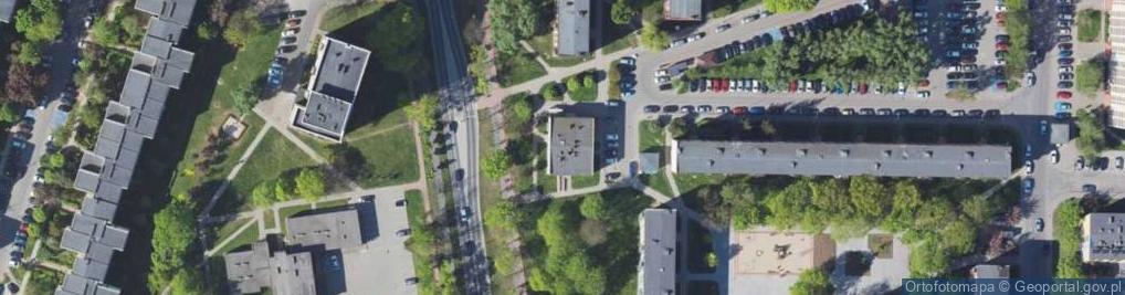 Zdjęcie satelitarne Usługi Fryzjerskie