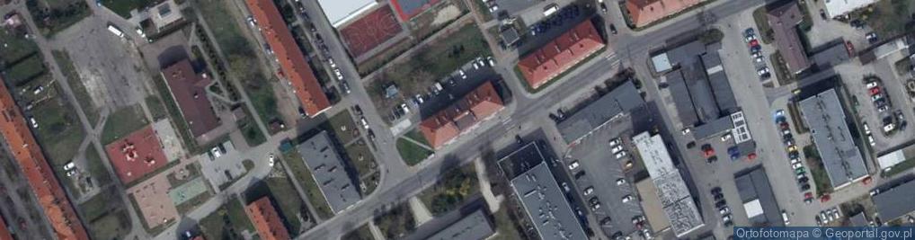 Zdjęcie satelitarne Usługi Fryzjerstwa Damsko Męskiego Czubek Grażyna Bochenek Mirella