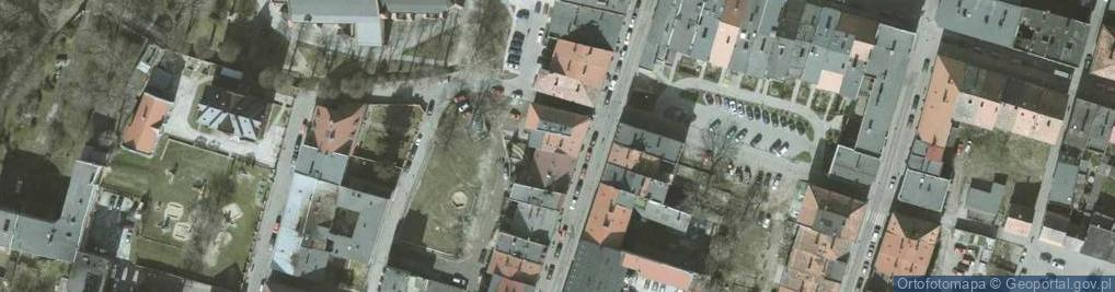 Zdjęcie satelitarne Wioletta Kratiuk Zakład Fryzjerski