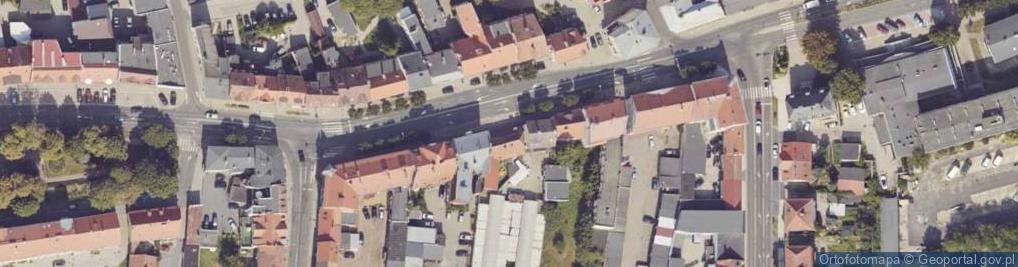 Zdjęcie satelitarne Zakład Fryzjerski Damski