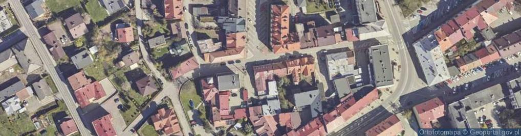 Zdjęcie satelitarne Zakład Fryzjerski Damski