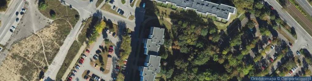 Zdjęcie satelitarne Zakład Fryzjerski Damski