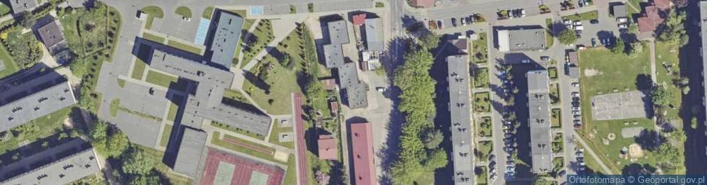 Zdjęcie satelitarne Zakład Fryzjerski Damsko Męski