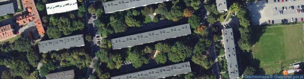 Zdjęcie satelitarne Zakład Fryzjerski Damsko Męski