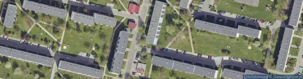 Zdjęcie satelitarne Zakład Fryzjerski Damsko Męski