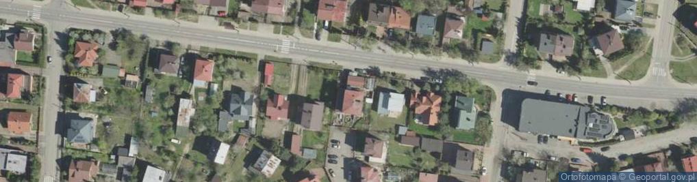 Zdjęcie satelitarne Zakład Fryzjerski Damsko Sawicka