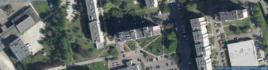 Zdjęcie satelitarne Zakład Fryzjerski Dla Panów Adam Ćwiekowski