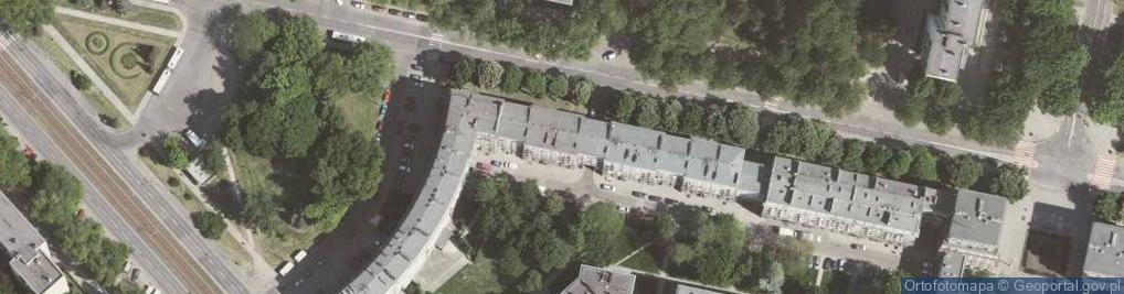 Zdjęcie satelitarne Zakład Fryzjerski Evita i