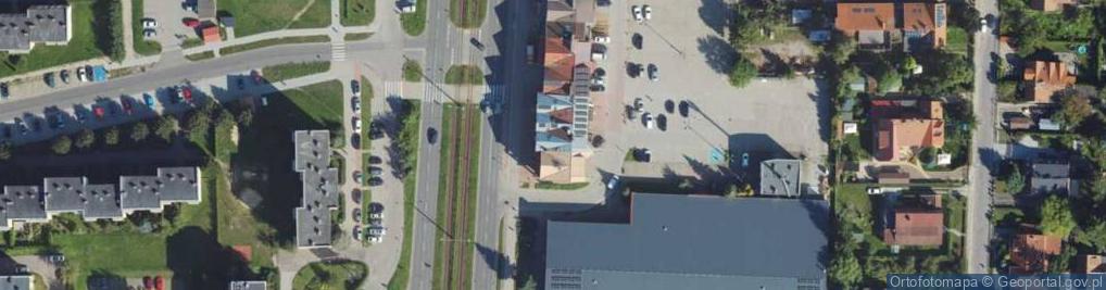 Zdjęcie satelitarne Zakład Fryzjerski Ewa