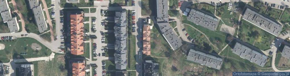 Zdjęcie satelitarne Zakład Fryzjerski Męsko Damski