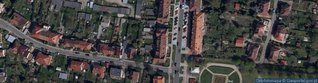 Zdjęcie satelitarne Zakład Fryzjerski Sylwia Bluj