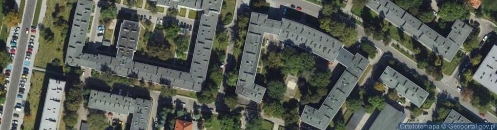 Zdjęcie satelitarne Zakład Fryzjerski Szok Fryz II Agata Elżbieta Słup