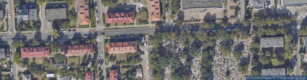 Zdjęcie satelitarne Zakład Fryzjerski