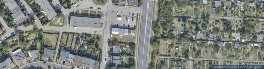 Zdjęcie satelitarne Zakład Fryzjerski