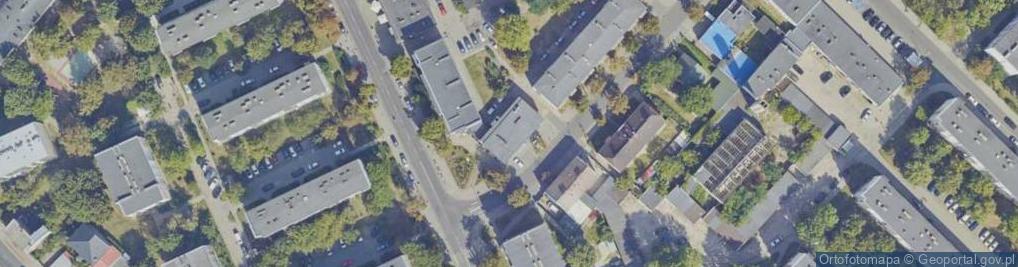 Zdjęcie satelitarne Zakład Fryzjerski