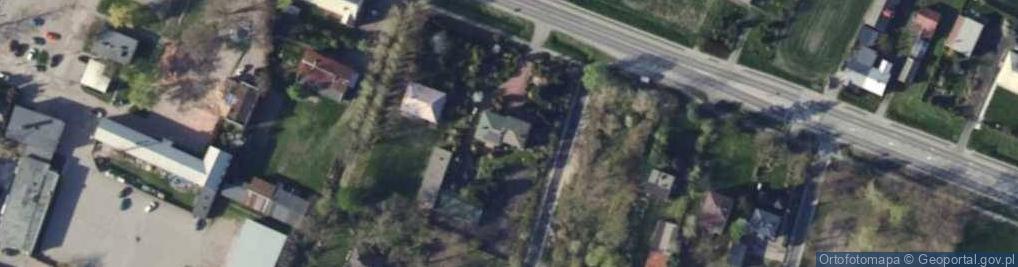 Zdjęcie satelitarne Zakład Fryzjerski