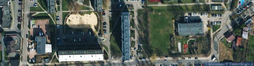 Zdjęcie satelitarne Zakład Fryzjerski