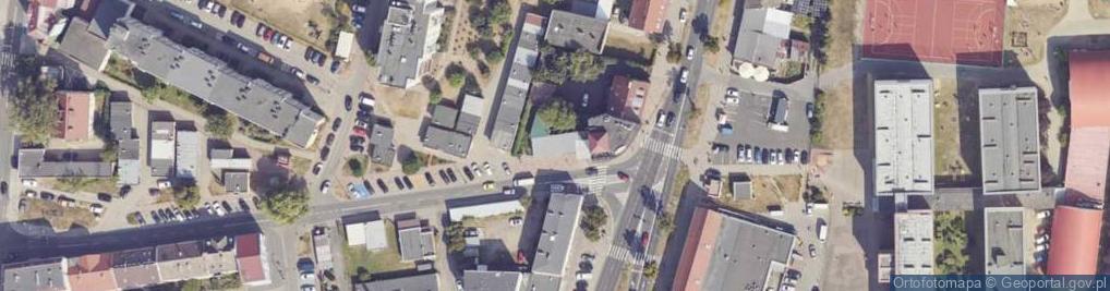 Zdjęcie satelitarne Zakład Fryzjerski