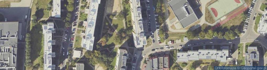 Zdjęcie satelitarne Zakład Fryzjerski