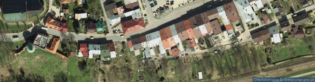 Zdjęcie satelitarne Zakład Fryzjerski