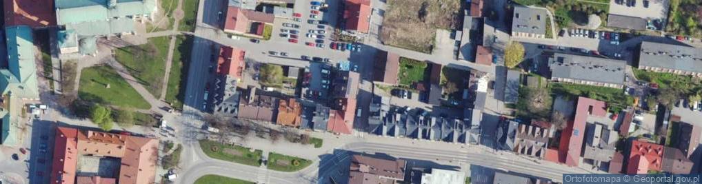 Zdjęcie satelitarne Zakład Fryzjerski